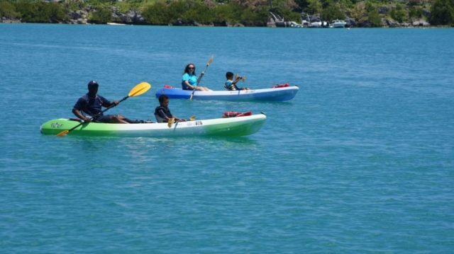 Kayaking on Bermuda