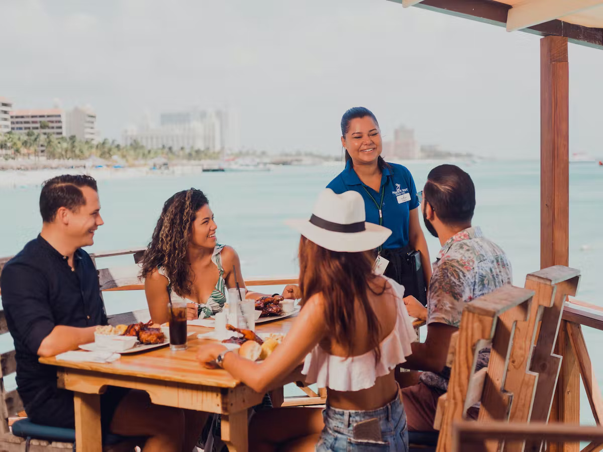 Best Aruba beachfront restaurants