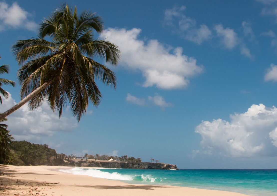 Playa Grande in north coast of Dominican republic