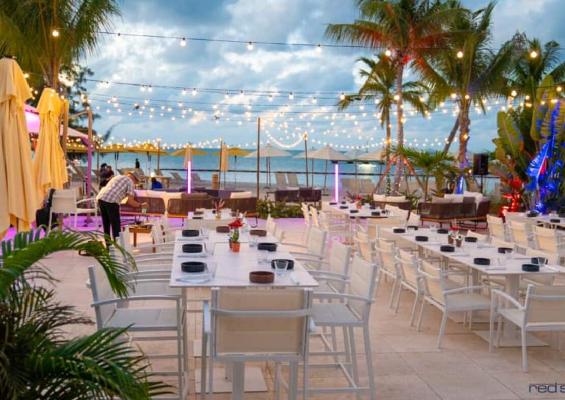 Rum Point Club beachbar in the cayman islands 