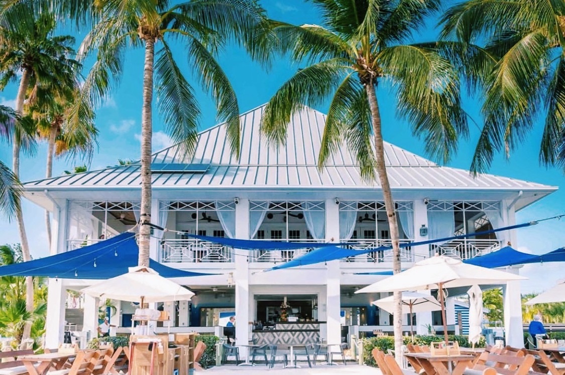 Dining room at Upstairs at Kaibo in Grand Cayman